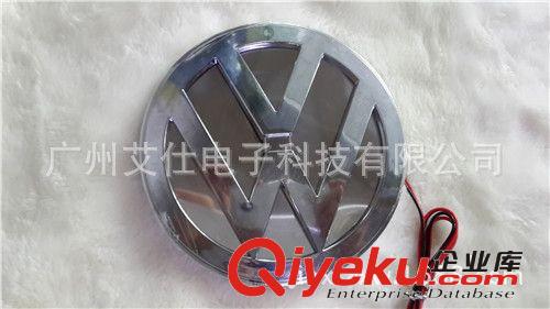 大眾CC 3D立體燈光LED后車標(biāo)燈 寶來尾標(biāo)燈 汽車改裝鐳射車標(biāo)燈