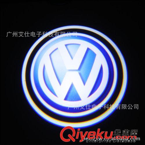 4代 VOLKSWAGEN大眾高清3D鐳射迎賓燈 LED進口科瑞7W燈珠