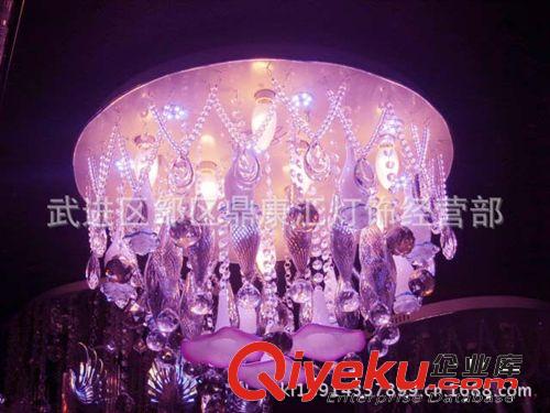批發現代新款水晶燈，帶大功率貼片臥室水晶燈1806/600