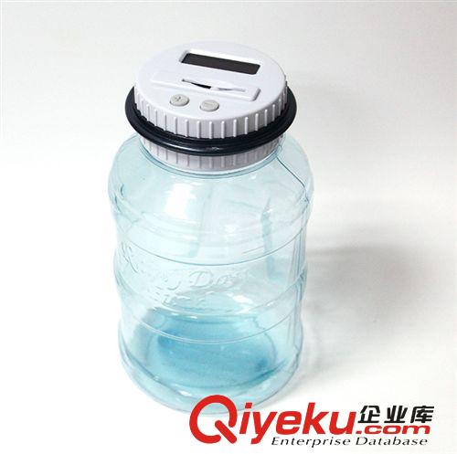 2014年新版 會計(jì)數(shù)的存錢罐 水桶存錢罐 智能理財(cái)罐原始圖片3