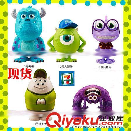 香港7-11尾單 怪獸怪物大學(xué) 玩具總動(dòng)員 Buddies場景卡通擺設(shè)擺件原始圖片2