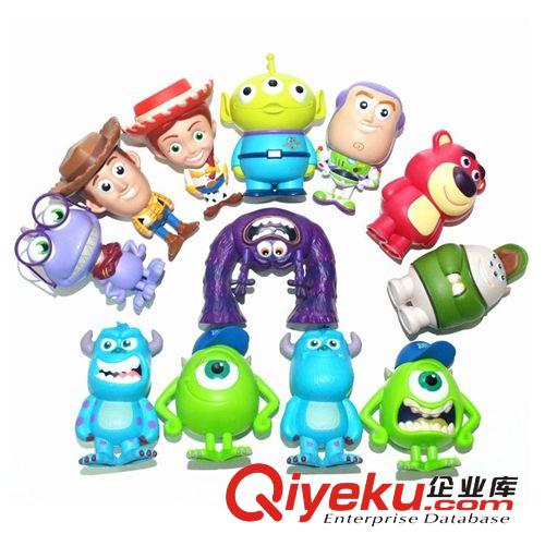 香港7-11尾單 怪獸怪物大學(xué) 玩具總動(dòng)員 Buddies場景卡通擺設(shè)擺件原始圖片3