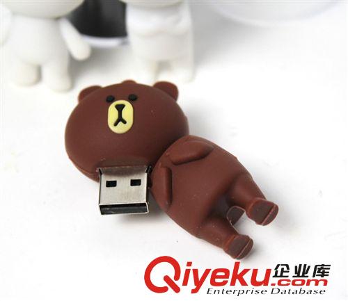 超火爆臺灣APP軟件 LINE限量立體公仔U盤 8G/USB memory stick原始圖片3