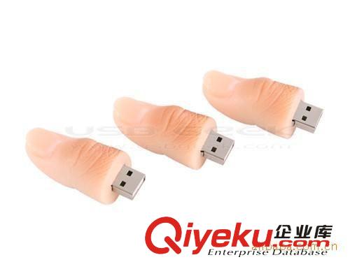 整人搞怪大拇指U盘 优盘 4GB