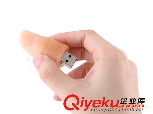 整人搞怪大拇指U盘 优盘 4GB