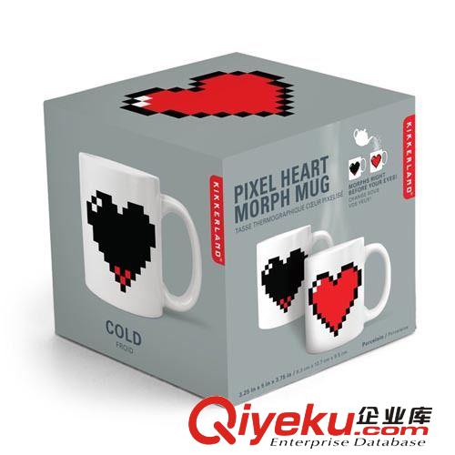 奇物集 PIEXL HEART MORPH MUG 馬賽克心形變色杯