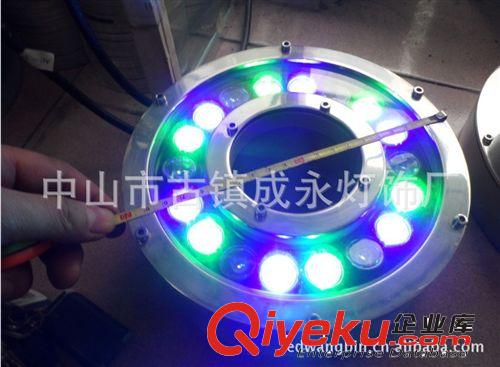 供應(yīng)大功率 LED噴泉燈  12W  七彩內(nèi)控