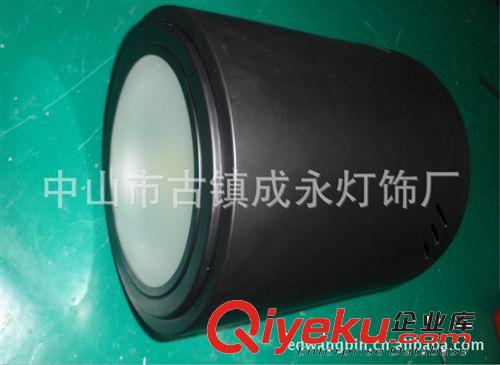 【厂家直销】LED集成 8寸明装筒灯20W 30W 黑色 白色