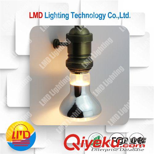 R63 磨砂鍍銀LED 3.5W E27燈頭360度發光原始圖片3