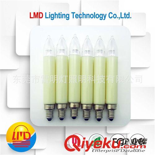 專業(yè)供應(yīng)玻璃PC材質(zhì)圓柱形T20LED蠟燭燈