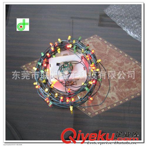 供應(yīng)新奇特?zé)舸?，任意距離LED圣誕節(jié)慶燈串 閃光LED玩具電子用品原始圖片2