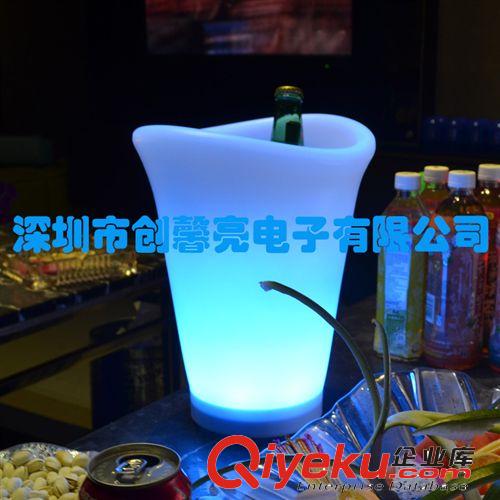 原廠直銷 酒店酒吧用品 LED彩色發光 遙控充電香檳桶 紅酒冰桶