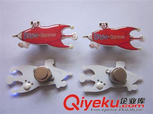 免費(fèi)寄樣大量出售徽章廣場(chǎng)PP袋獨(dú)立包裝金屬山水花卉擺飾廣東led