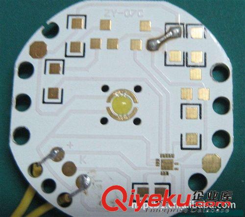 鋁基板樣品 LED 照明線路板 大功率燈鋁基板 單面PCB，24小時(shí)出樣原始圖片3