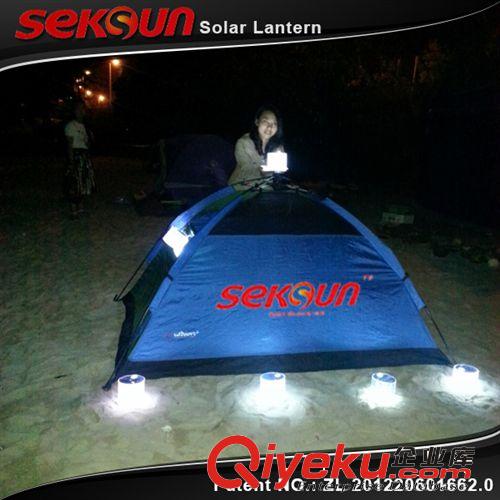 【SEKSUN】 太陽能帳篷充氣燈 充氣野營燈 救生閃光燈 玩具燈