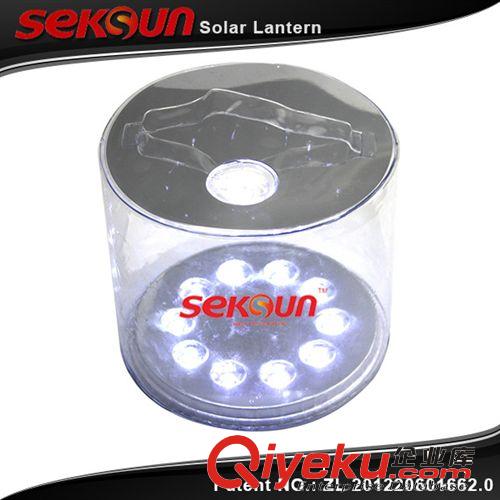 【SEKSUN】 太陽能帳篷充氣燈 充氣野營燈 救生閃光燈 玩具燈原始圖片2