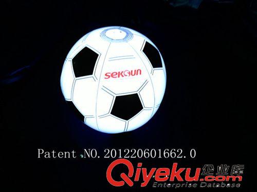 【SEKSUN】充氣足球 LED足球燈 太陽能充氣足球燈 巴西足球禮品原始圖片2
