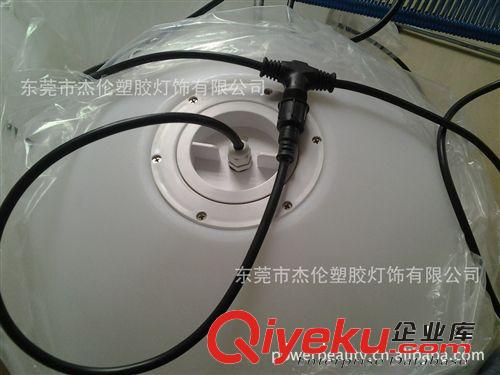 50CM七彩LED球吊燈 7個一套 一個控制器 可遙控 場景裝飾原始圖片3