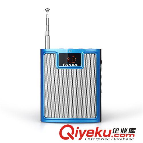 熊貓K1擴音器 教師導游腰掛式麥克風 教學擴音機 插卡音箱收音機