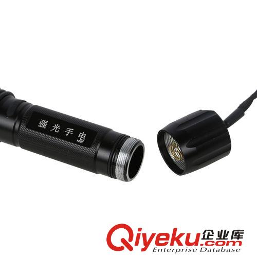 天球K007調焦遠射強光手電筒 戶外強光充電防水騎行手電原始圖片3