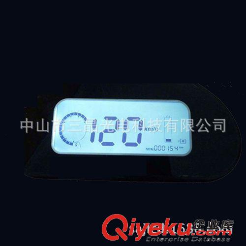 汽車儀表LCD液晶屏廠家 VA黑膜彩色絲印 可配套做白背光