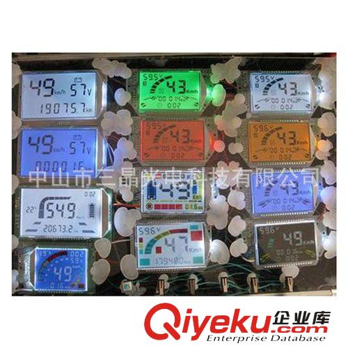 供應(yīng)用于電動(dòng)車/摩托車儀表的LCD液晶顯示屏  TN白底黑字原始圖片2