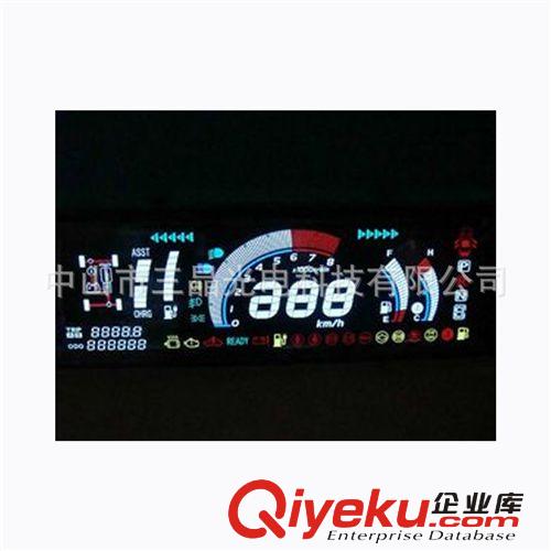 廠家供應(yīng) 汽車儀表LCD顯示屏  VA黑膜負(fù)顯原始圖片3