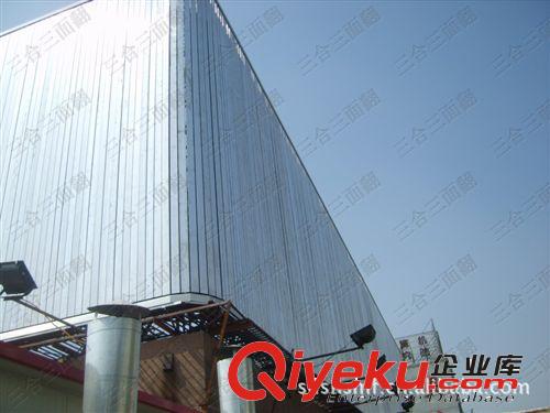 三面翻廠家  三面翻材料 滄州三面翻 圓弧廣告牌 三面翻安裝原始圖片3