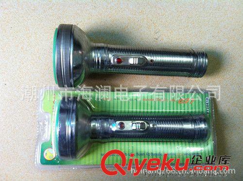 低價(jià)促銷 全鐵質(zhì)700平頭手電筒 后蓋拉環(huán)手電筒 LED手電筒廠家原始圖片3