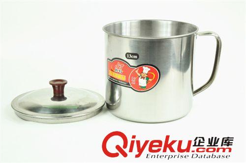厂价不锈钢口杯 随手杯 工厂茶杯 办公杯 水杯 牛奶杯7CM-13CM原始图片3
