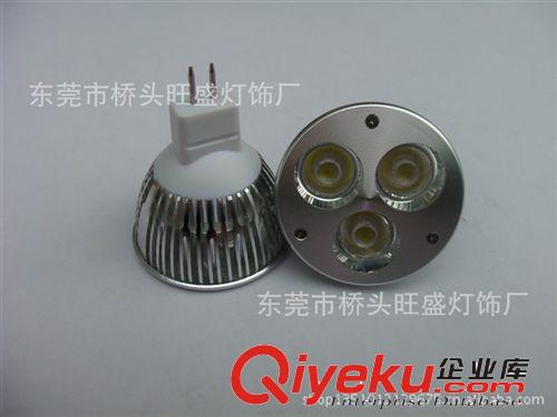 供應 LED照明燈 MR16   3X1W  LED節能燈 MR16大功率射燈原始圖片2