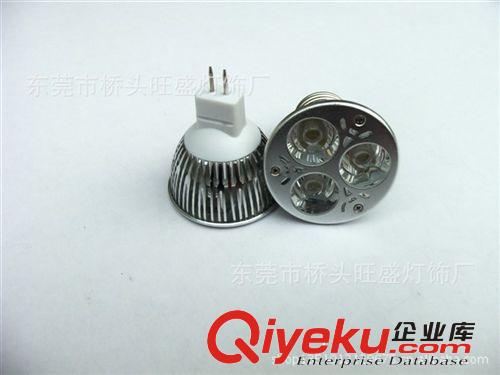 供應 LED照明燈 MR16   3X1W  LED節能燈 MR16大功率射燈原始圖片3