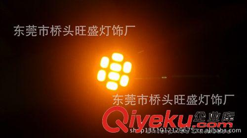 旺盛供應(yīng)  LED汽車儀表指示燈  T10-3020-8SMD     LED汽車燈原始圖片3