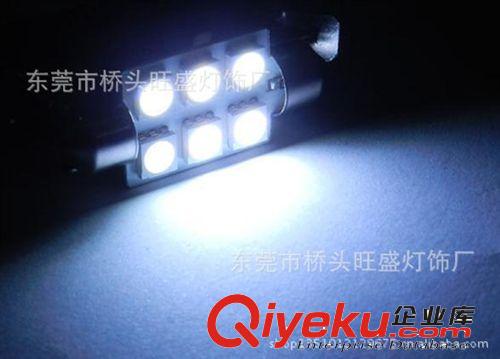 旺盛大量供應  雙尖5050-6SMD 車頂燈  牌照燈 36MM39MM原始圖片2