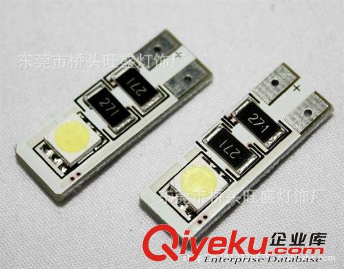供應LED儀表燈 T10  T5 CANBUS解碼燈 T10-2頭 LED汽車儀表燈