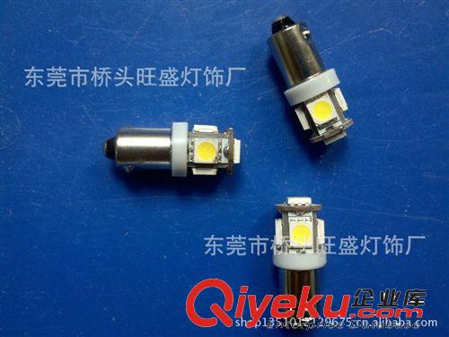 旺盛供應(yīng)  汽車摩托車儀表燈 T10  5SMD儀表燈 LED儀表燈 BA9S原始圖片3