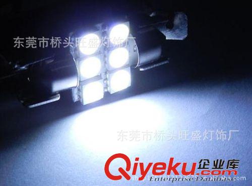 旺盛大量供應  雙尖5050-6SMD 車頂燈  牌照燈 36MM39MM原始圖片3