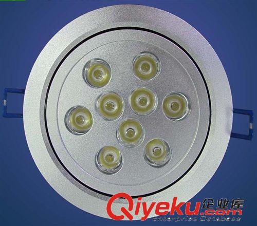供應LED天花燈 9W 大功率led酒店天花燈照明燈具原始圖片3