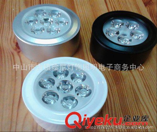 供應 按鈕式LED明裝筒燈 led筒燈 led筒光筒燈LED批發
