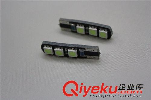 冰藍T10 6led刀鋒新款示寬燈超亮LED車燈改裝車用小燈帶解碼冰藍原始圖片3