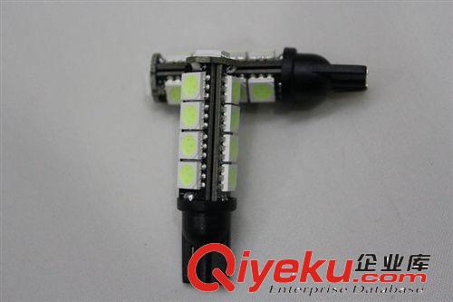 廠家直銷 10 5050 13頭 改裝汽車示寬燈閱讀燈牌照燈冰藍LED小燈原始圖片3