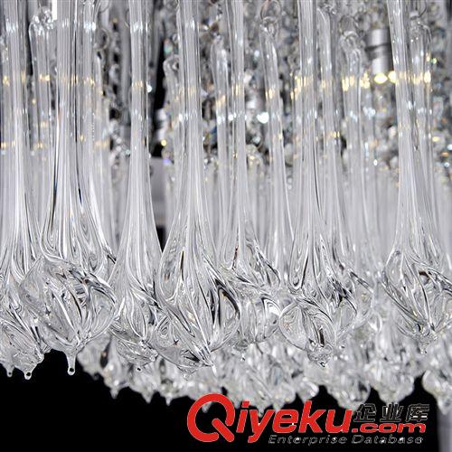 水晶燈批發led 酒店水晶燈客廳水晶燈現代簡約遙控分段水晶燈原始圖片3