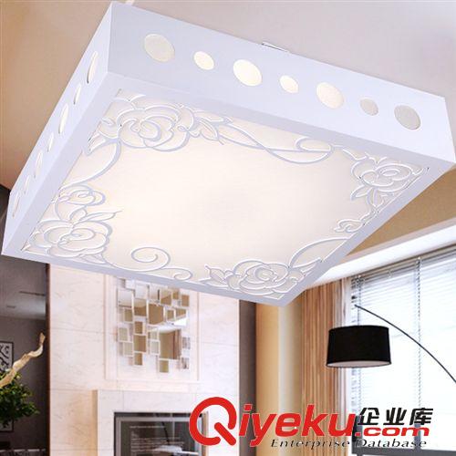 吸頂燈 客廳吸頂燈方形亞克力方形吸頂燈批發鋁材燈（可做LED光源