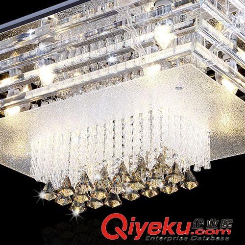 LED吸頂燈平板燈現代節能水晶燈客廳燈飾燈具我家燈飾公司批發原始圖片2