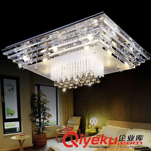 LED吸頂燈平板燈現代節能水晶燈客廳燈飾燈具我家燈飾公司批發原始圖片3