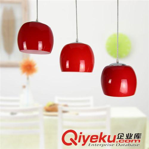 吊燈白色圓形餐廳吊燈客廳吊燈創意3頭 裝飾簡約吊燈批發燈具貨源