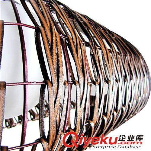 吊燈藤藝簡約創意酒店吊燈餐廳吧臺中式飯廳燈酒吧燈飾燈廠家原始圖片2