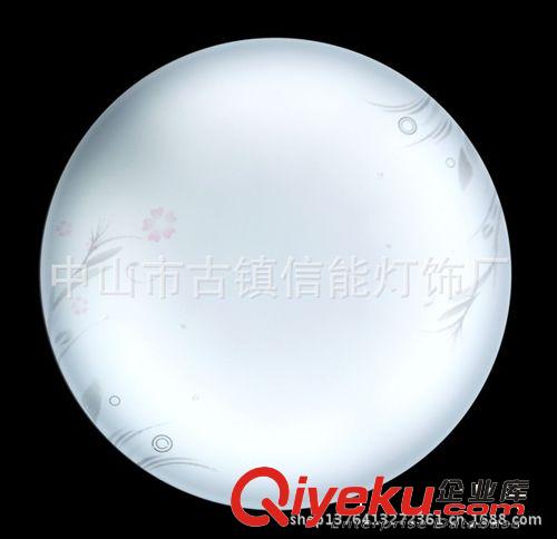 【信能照明】中山廠家直供LED中gd亞克力吸頂燈面罩/外殼原始圖片3