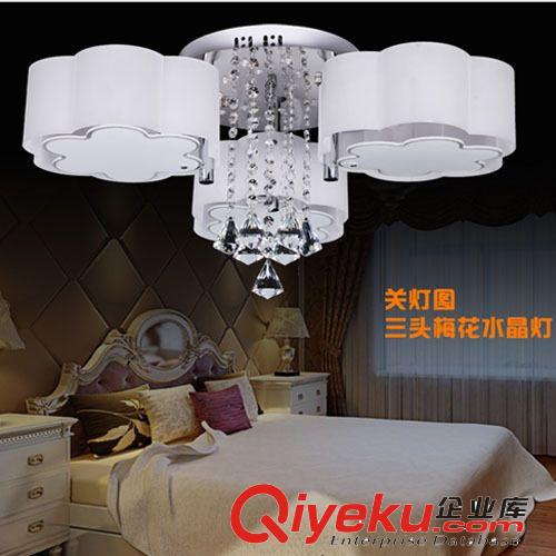 歐式蠟燭水晶吊燈飾 客廳燈餐廳吊燈臥室燈具 品睿工廠直供批發(fā)