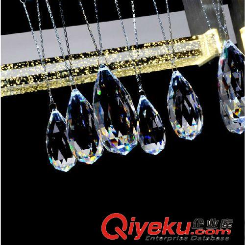gdLED水晶燈大客廳長方形吸頂燈具水晶柱吸頂臥室會議室工程燈原始圖片2